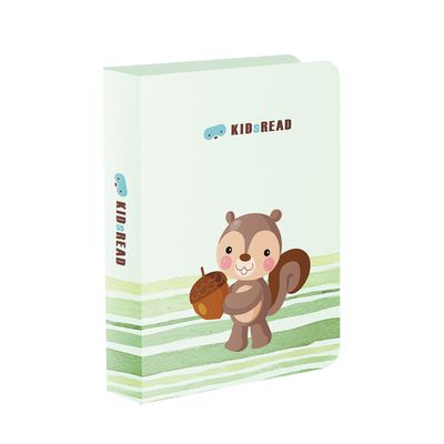 KIDsREAD - 點讀小卡收納冊 （綠-松鼠）