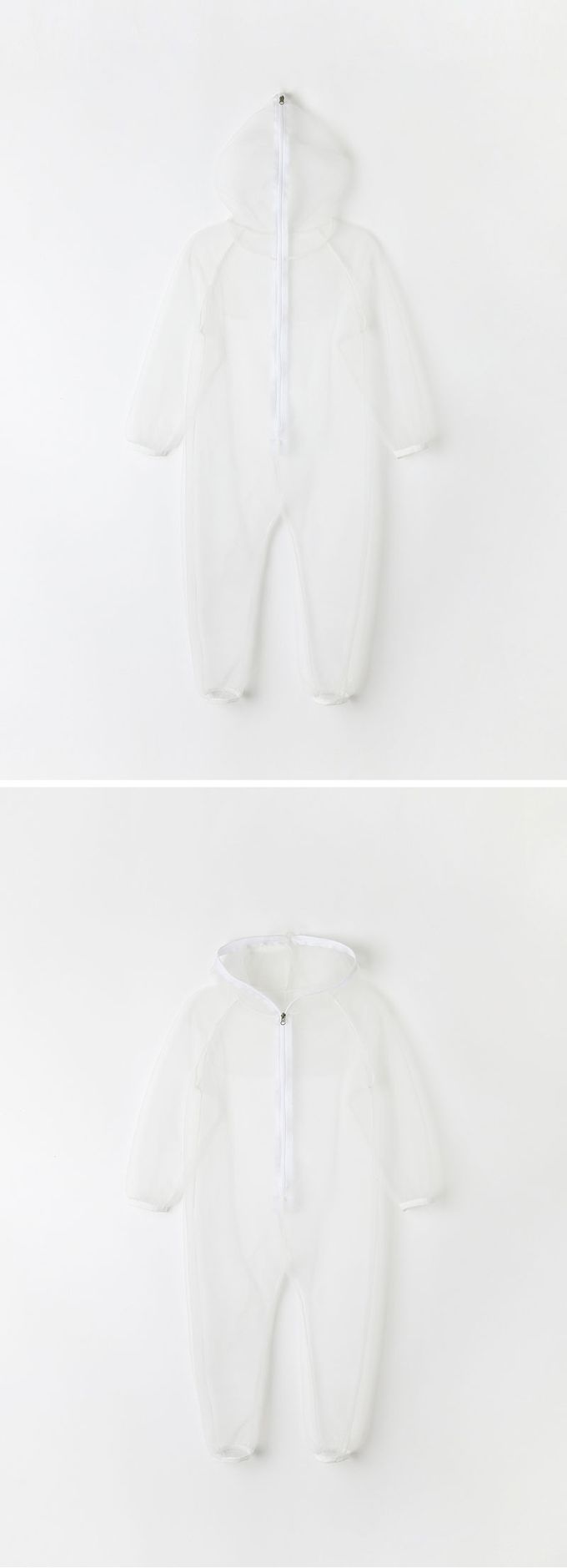 韓國 OZKIZ - 兒童防蚊蟲網連身褲套裝-白