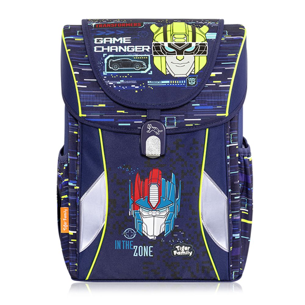 學院風超輕量護脊書包-數碼大戰(聯名款Pro 2)-(贈品：聯名款文具4件(補習袋+便當袋+鉛筆盒+鉛筆)-外太空+註冊送課程券)-花色送完以其他樣式替代 不另行通知