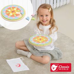 德國 ClassicWorld - 曼陀羅花益智拼盤《20261》
