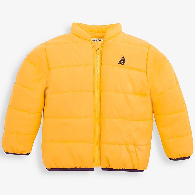 英國 JoJo Maman BeBe - 三合一多功能防水保暖外套-鴨鴨拖拉車