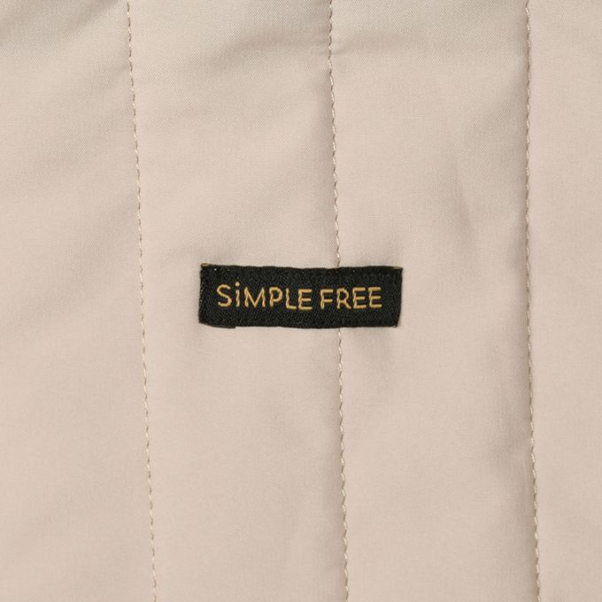 akachan honpo - 寬鬆夾克-超細纖維-象牙白色