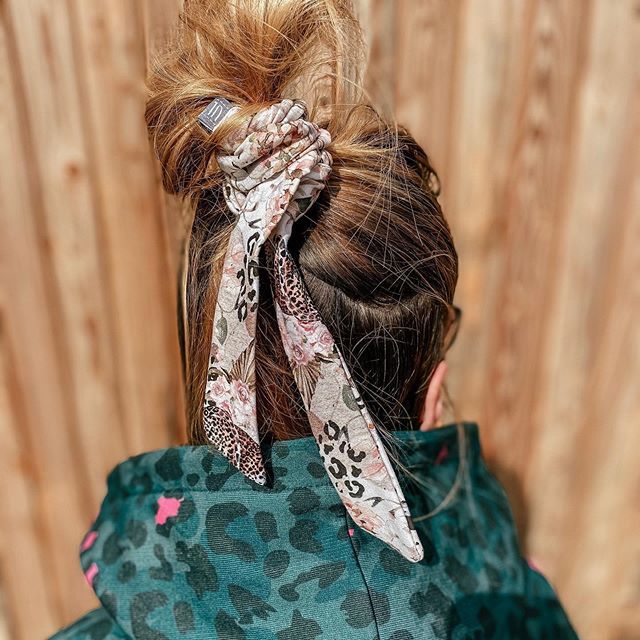 波蘭UL&KA - SCT-31 波蘭手工長尾髮圈-ROSALIE