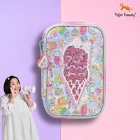 Tiger Family - FunTime亮片文具收納包-甜心下午茶
