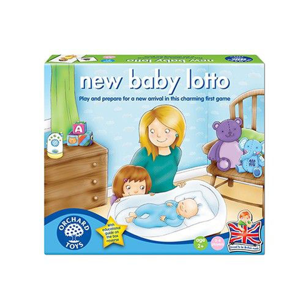 英國 Orchard toys - 桌遊-配對記憶-寶寶來了 New baby lotto-2歲以上