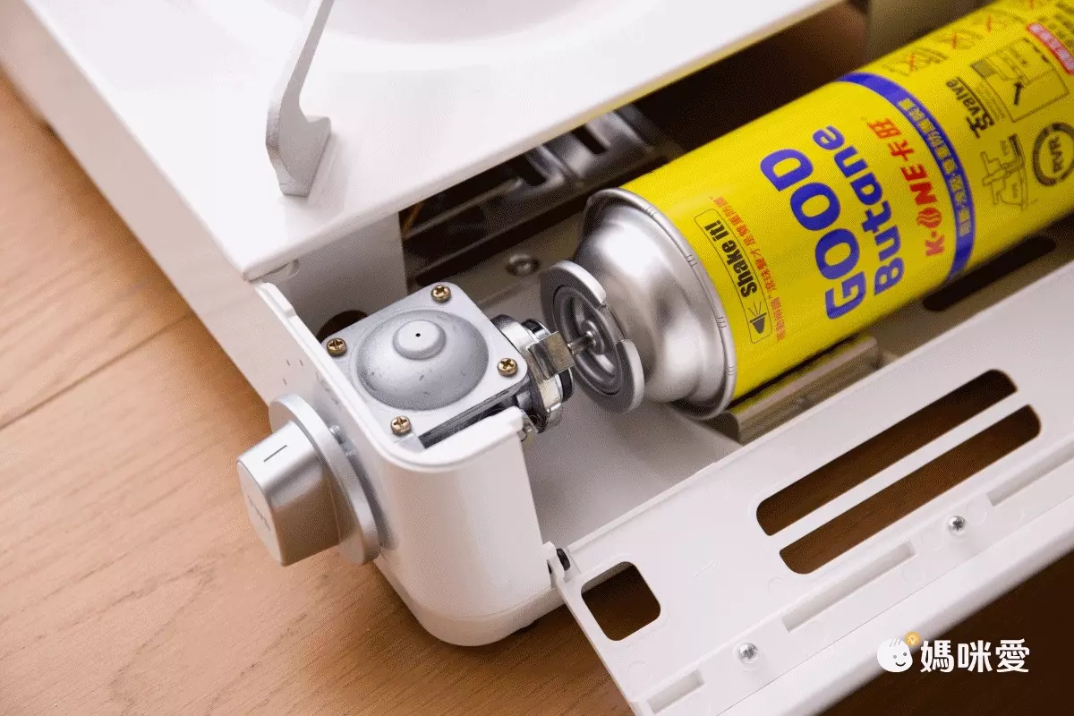 韓國 Dr.HOWS - Twinkle Stove卡式瓦斯爐(家庭用3.0KW)/內燃式卡式點火/兒童安全鎖裝置-冰河白