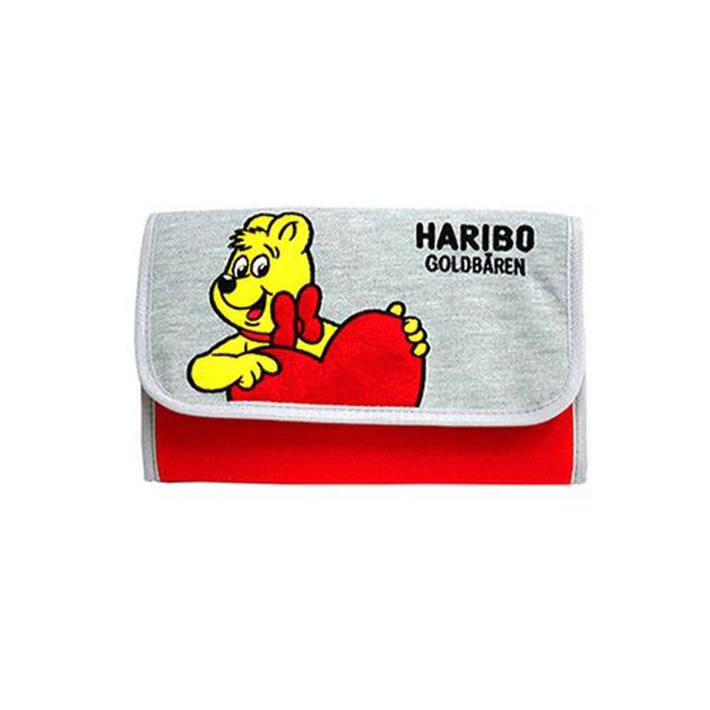 日本 KNICK KNACK - HARIBO 母子手帳包-經典皮夾型磁扣款-紅色