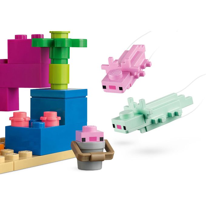 樂高 LEGO - LEGO樂高 LT21247 Minecraft系列 The Axolotl House