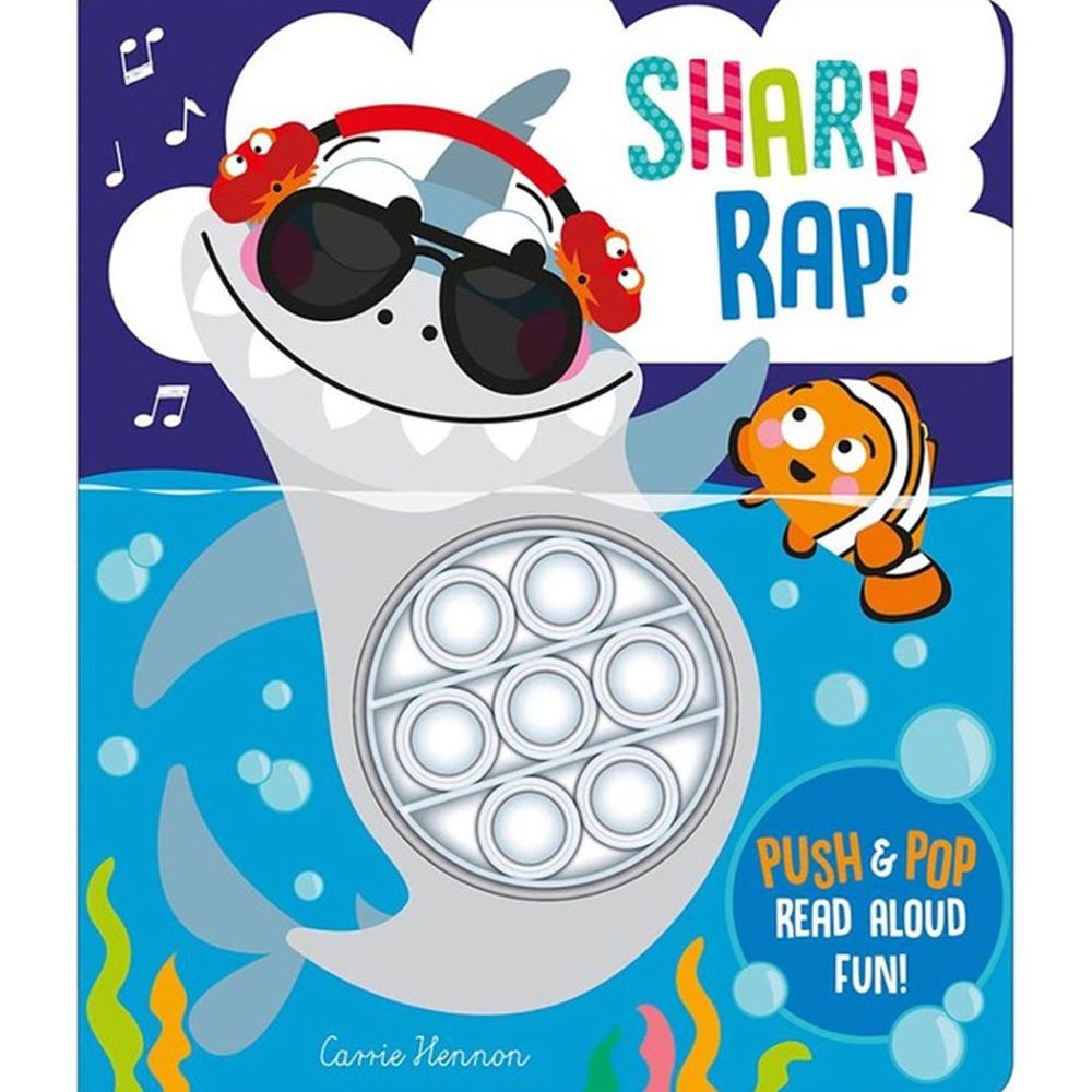 Push Pop Bubble Books: Shark Rap 鯊魚饒舌歌手（泡泡書）