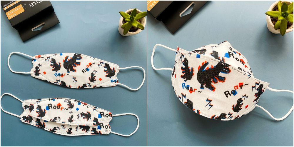 公主系漸層、爆走恐龍【STYLEi 史戴利】雙鋼印兒童口罩