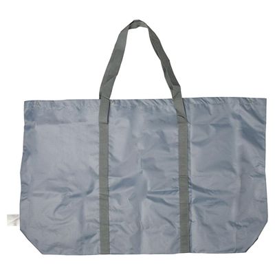 akachan honpo - 午睡被墊組用上學包-灰色 (約H89×W54×D18cm)