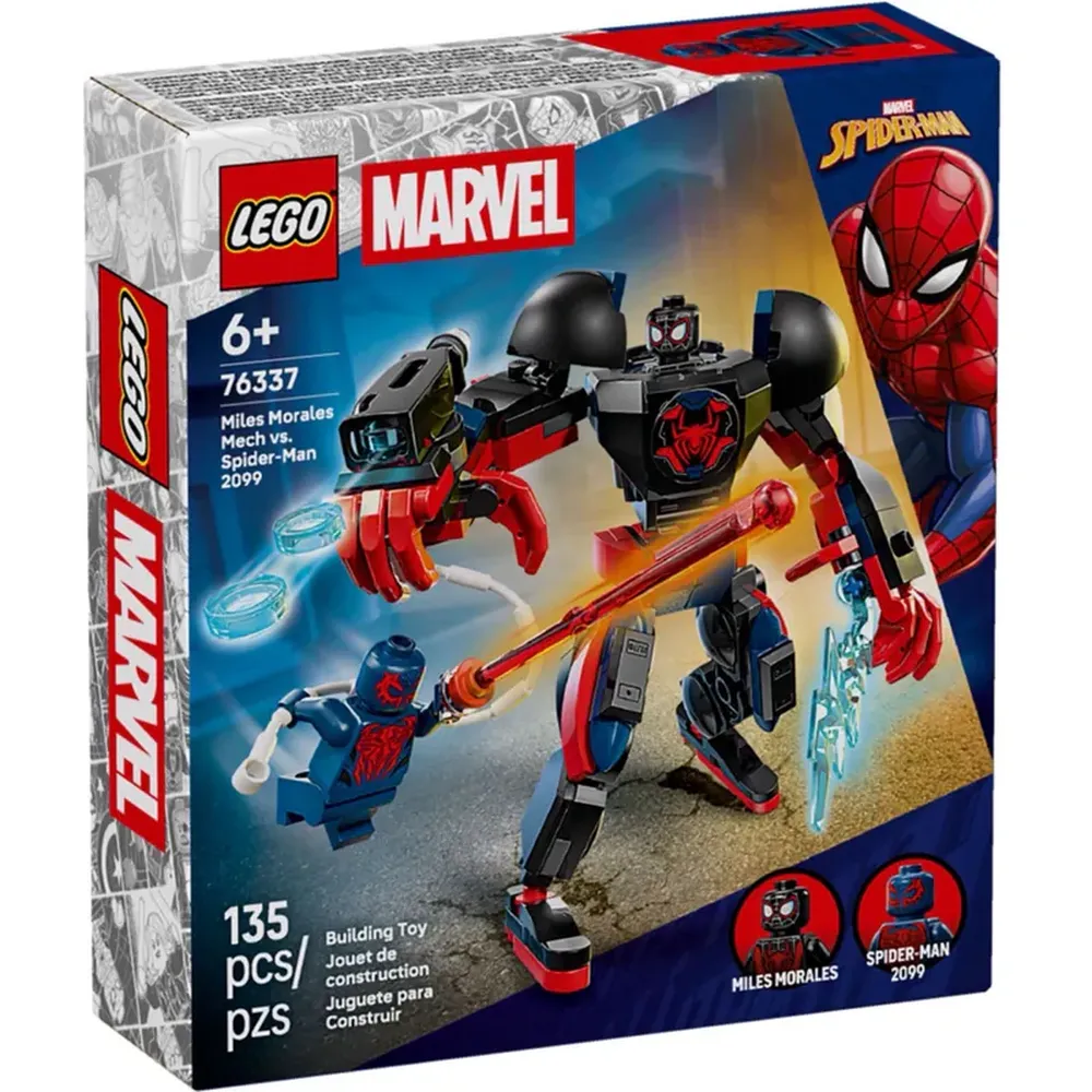 LEGO 76337 邁爾斯摩拉斯機甲大戰蜘蛛人 2099 Miles Morales Mech vs. Spider-Man 2099