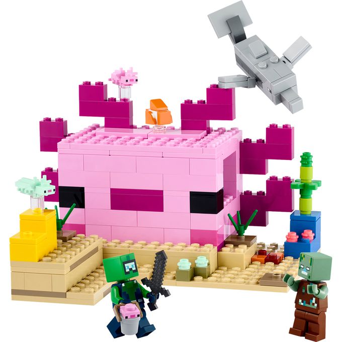 樂高 LEGO - LEGO樂高 LT21247 Minecraft系列 The Axolotl House
