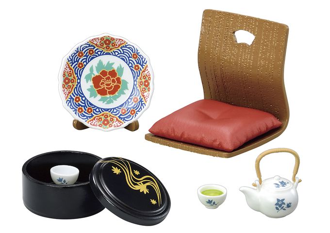 RE-MENT - ぷちサンプル系列 海邊的溫泉旅館 夕波 整組8種