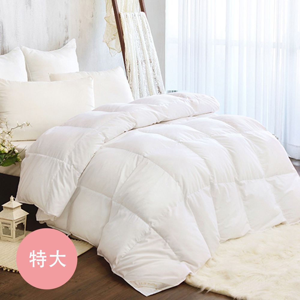 格蕾寢飾great Living 義大利la Belle 法國天然水鳥羽毛絨暖冬被 特大 媽咪愛