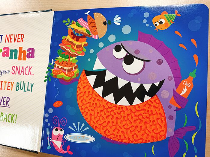 Never Touch a Piranha!  沒摸過的食人魚（觸摸書）