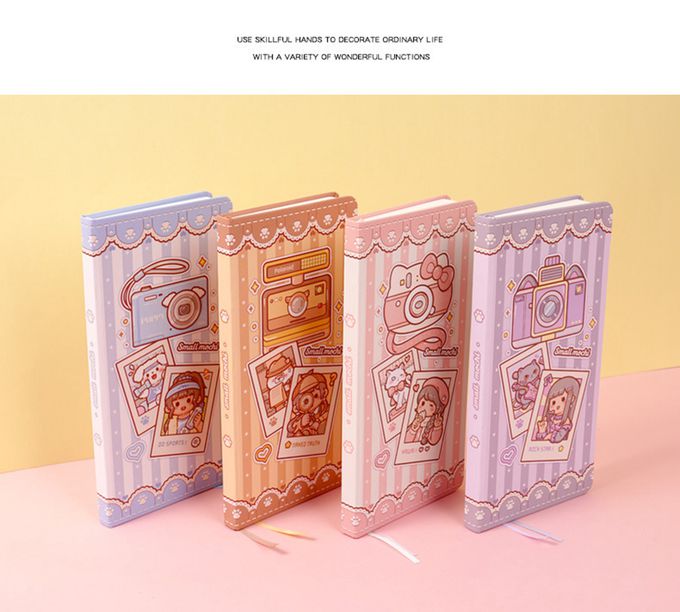 Vanibaby - 小麻糬weeks網格手帳本4入組(送貼紙)