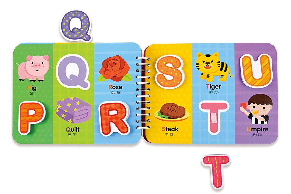 我會ABC-Baby趣味學習貼貼書