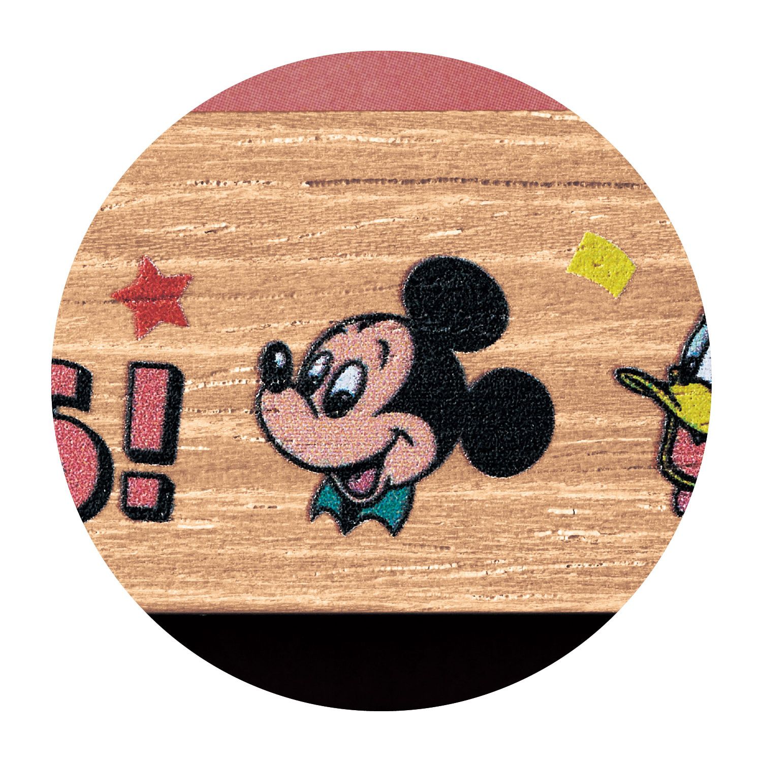 日本千趣會 - 聯名款 木紋相框型的明信片相本(50枚)-卡通人物維尼