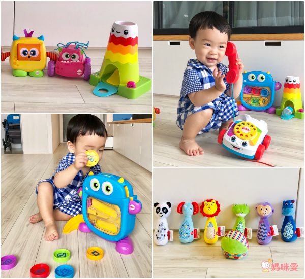 林心如推薦【費雪 Fisher Price】聲光小怪獸／安撫海馬
