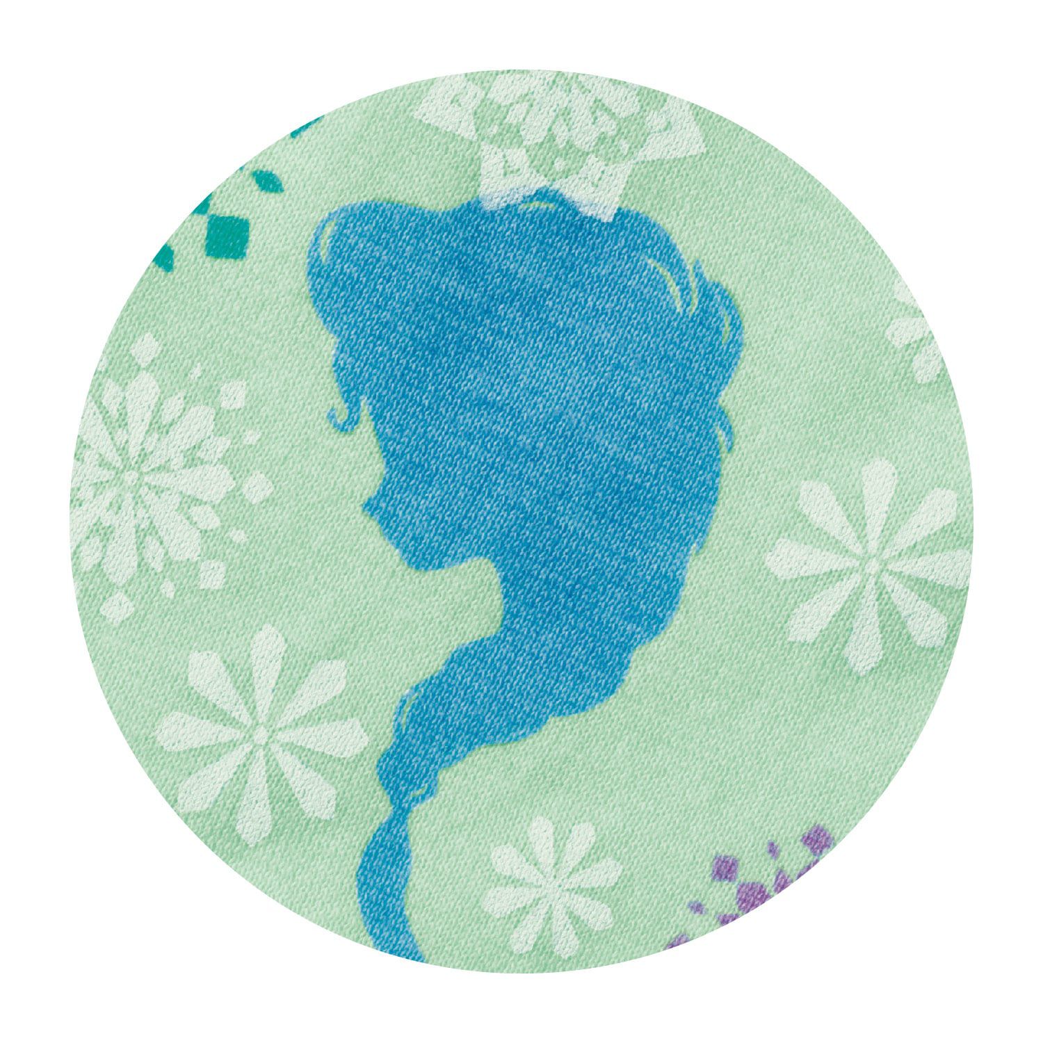 日本千趣會 - 迪士尼 夢幻荷葉短袖家居服/睡衣-艾莎-綠