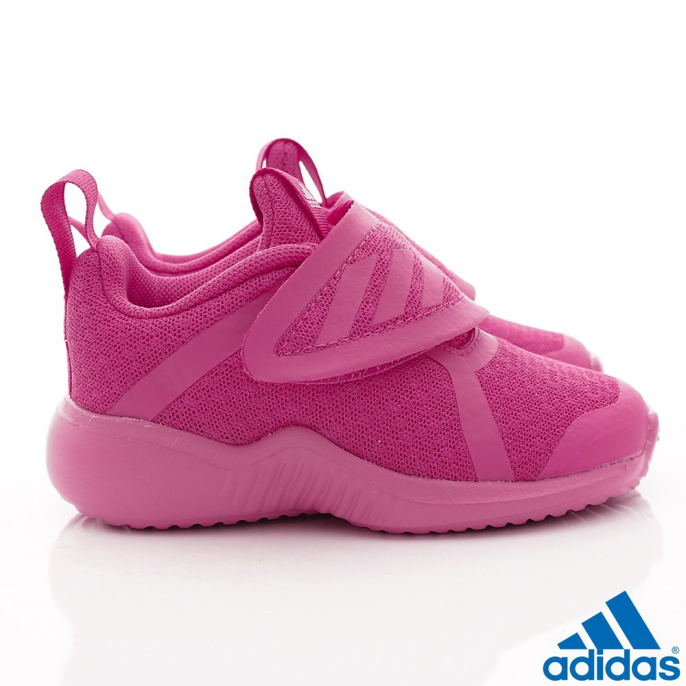 adidas - 愛迪達童鞋-超輕量簡約慢跑鞋(小童段)-粉