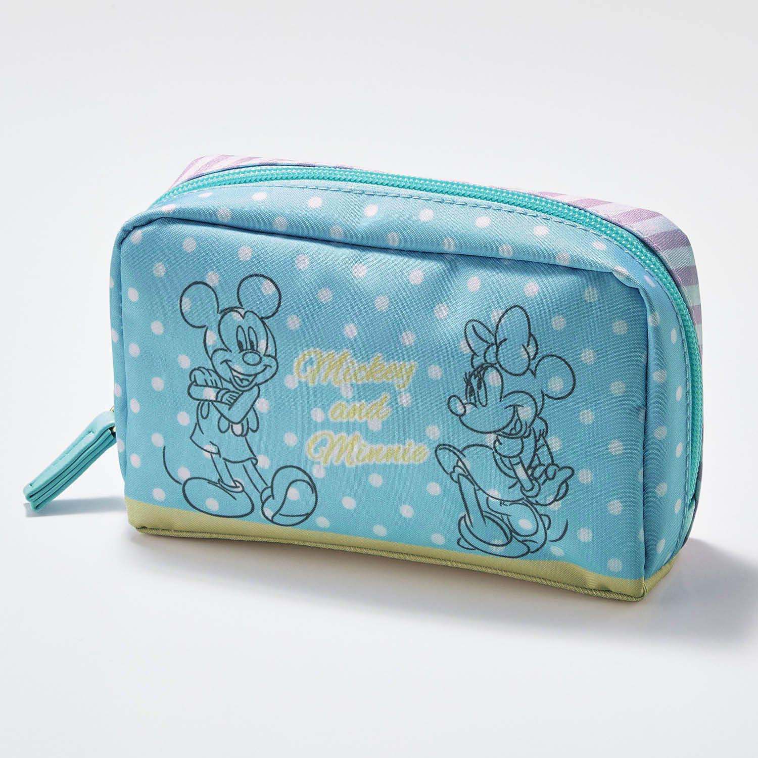 日本千趣會 - 迪士尼 多夾層收納包/印鑑存摺包-高飛狗-綠咖