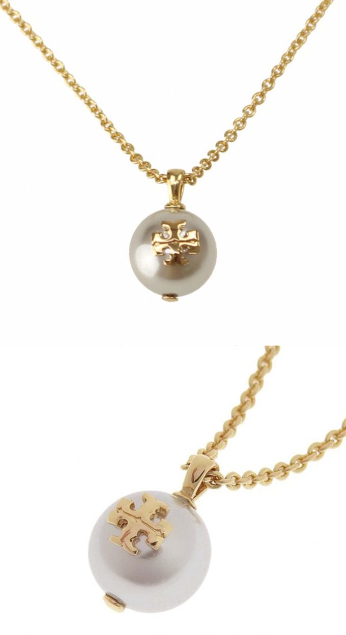 TORY BURCH - 造型項鍊 (珍珠)