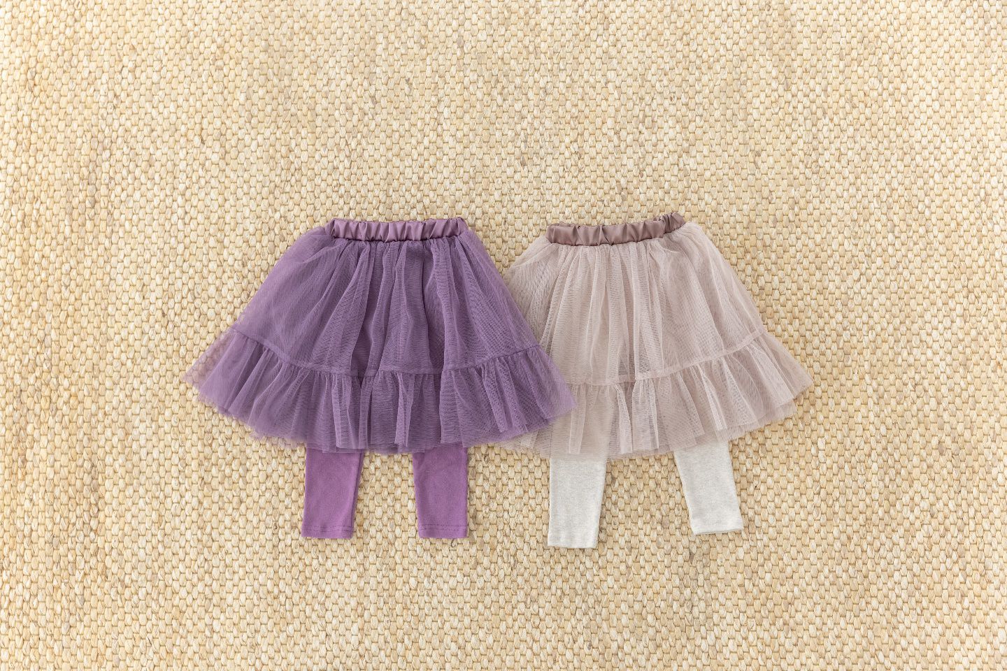 韓國 Orange Mom - 網紗褲裙-紫