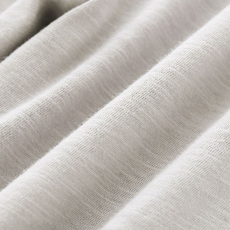 純棉束口長褲/防蚊褲-長頸龍-米白色