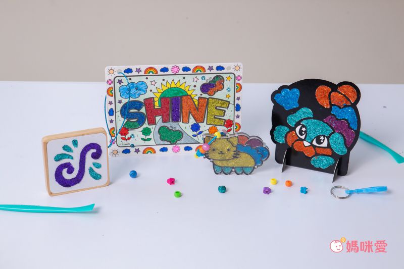 Crayola繪兒樂 - 閃亮魔豆補充貼_熱帶