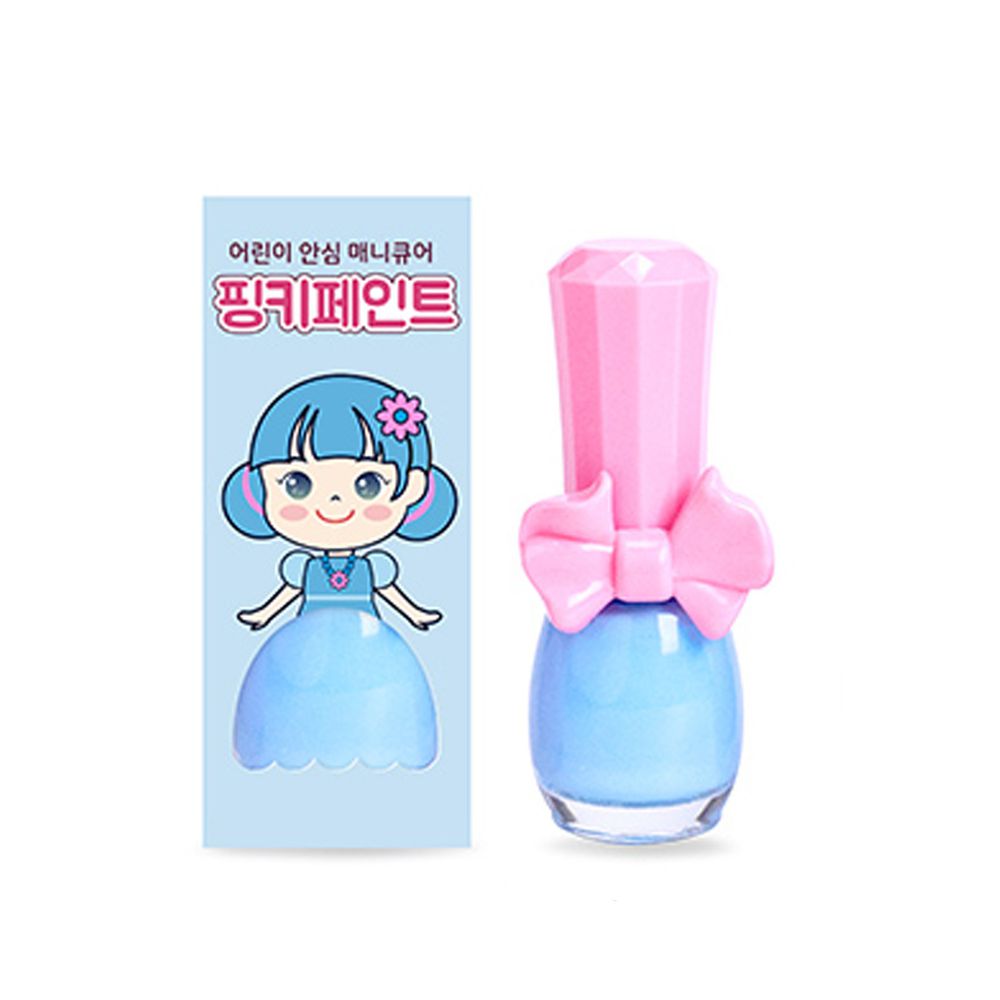 韓國 Pink Princess - 可撕式水性指甲油-汽水棒棒糖(糖果色系)