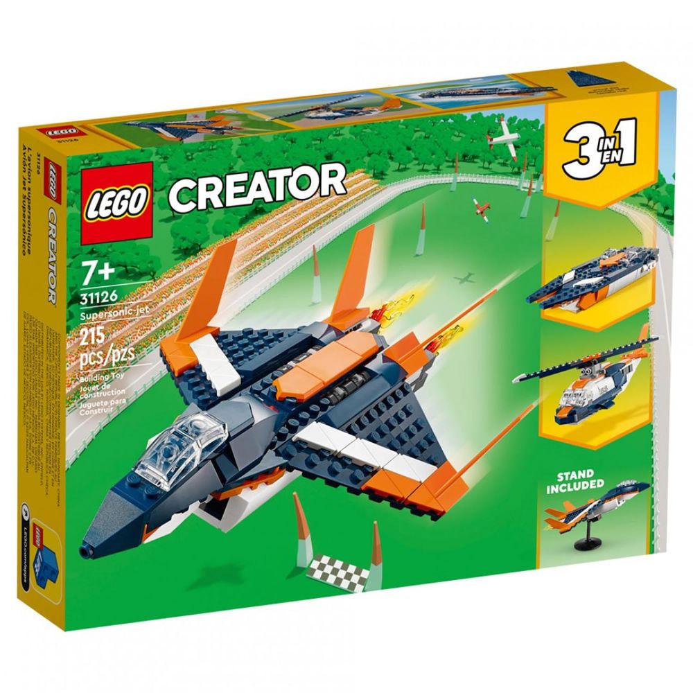 樂高 LEGO - 樂高積木 LEGO《 LT31126》創意大師 Creator 系列 - 超音速噴射機-215pcs