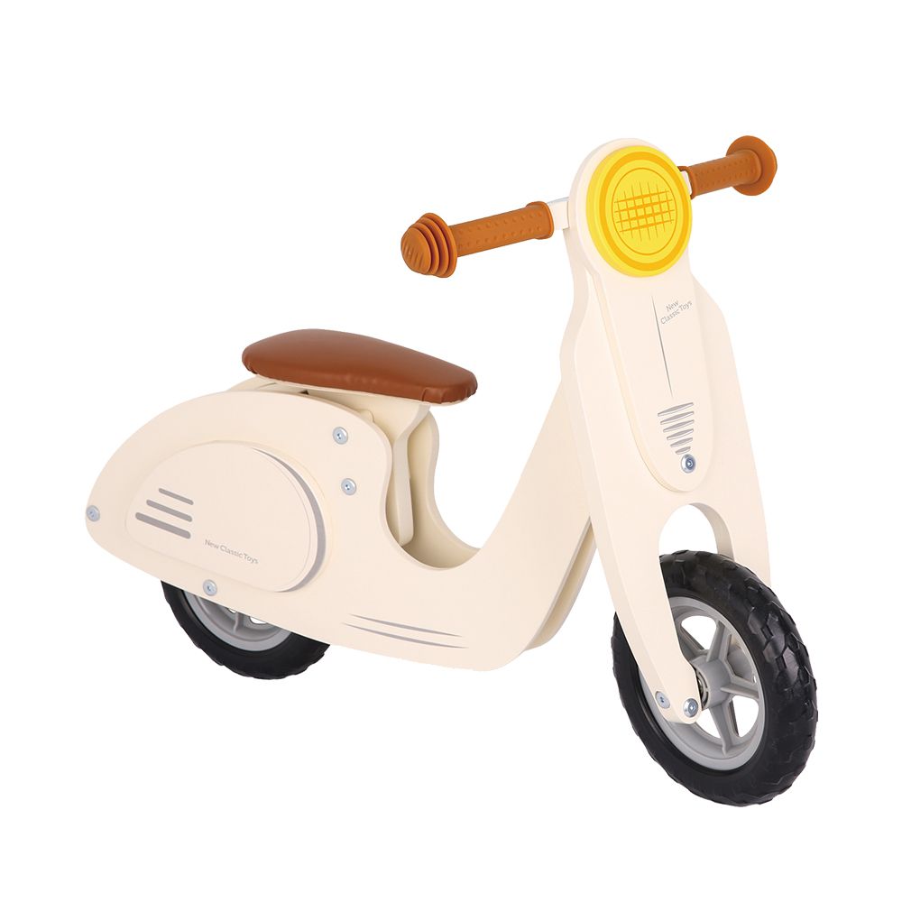 荷蘭 New Classic Toys - 木製平衡滑步車/學步車 - 香草奶昔