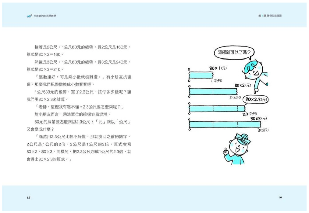 用故事的方式學數學