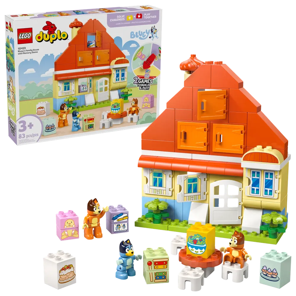 LEGO 10459 布麗的家和記憶遊戲 Bluey's Family House with Memory Game
