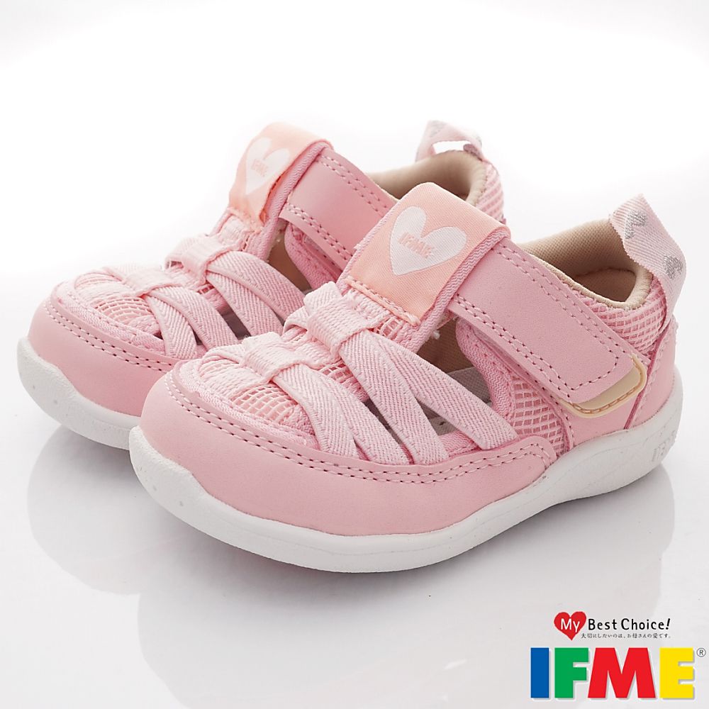 日本IFME - 速乾水涼鞋(寶寶段)-P-粉