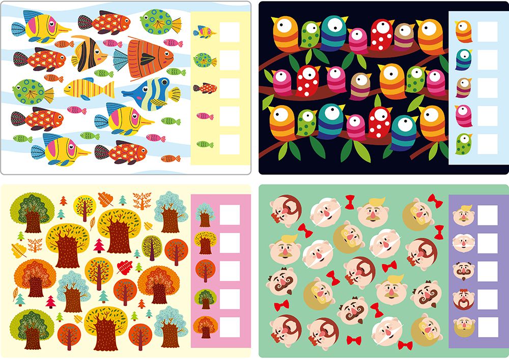 眼力大挑戰-視覺專注力【N次寫】