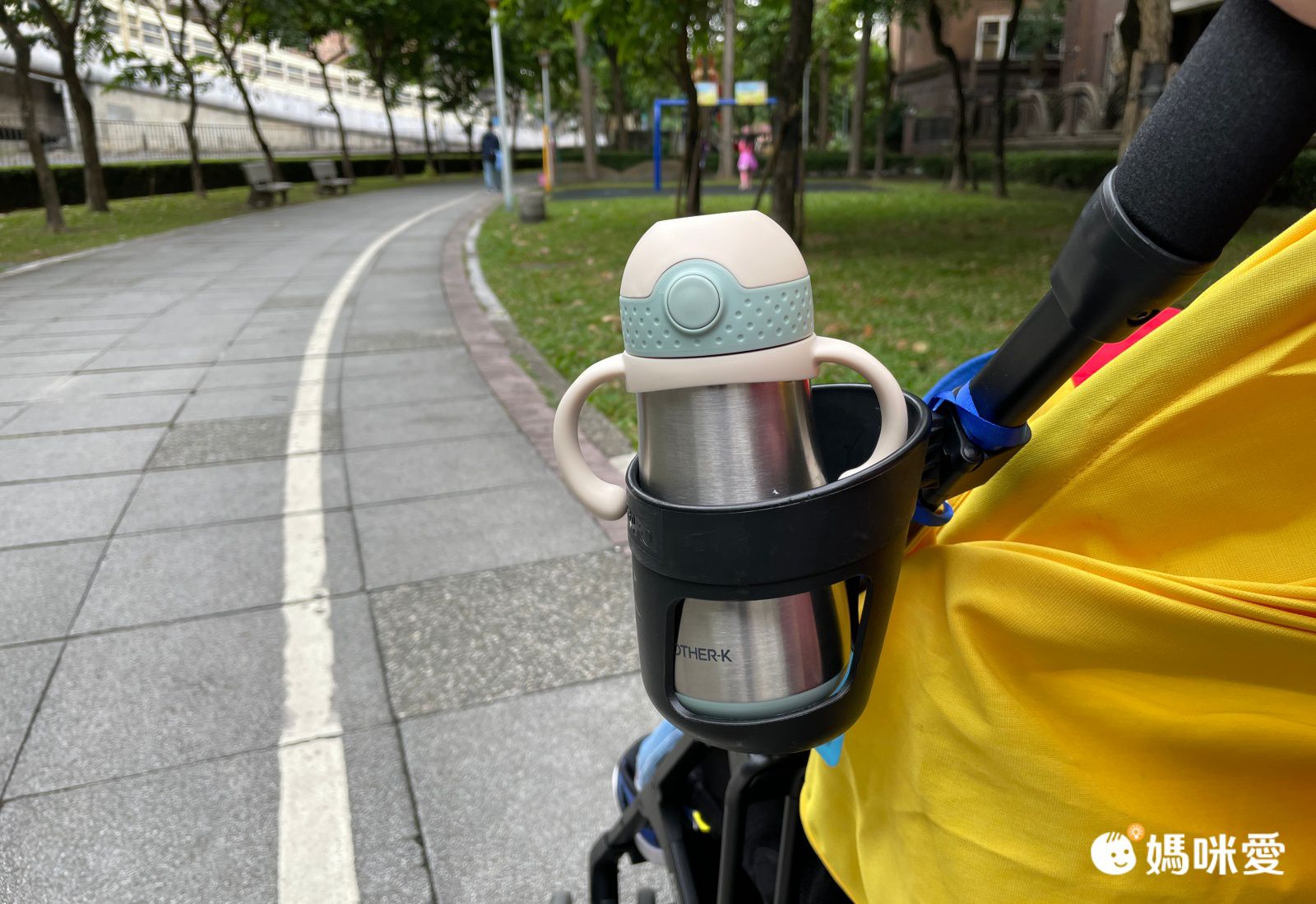 MOTHER-K - 頂級不鏽鋼保溫/保冷學習杯-香草薄荷-350ML