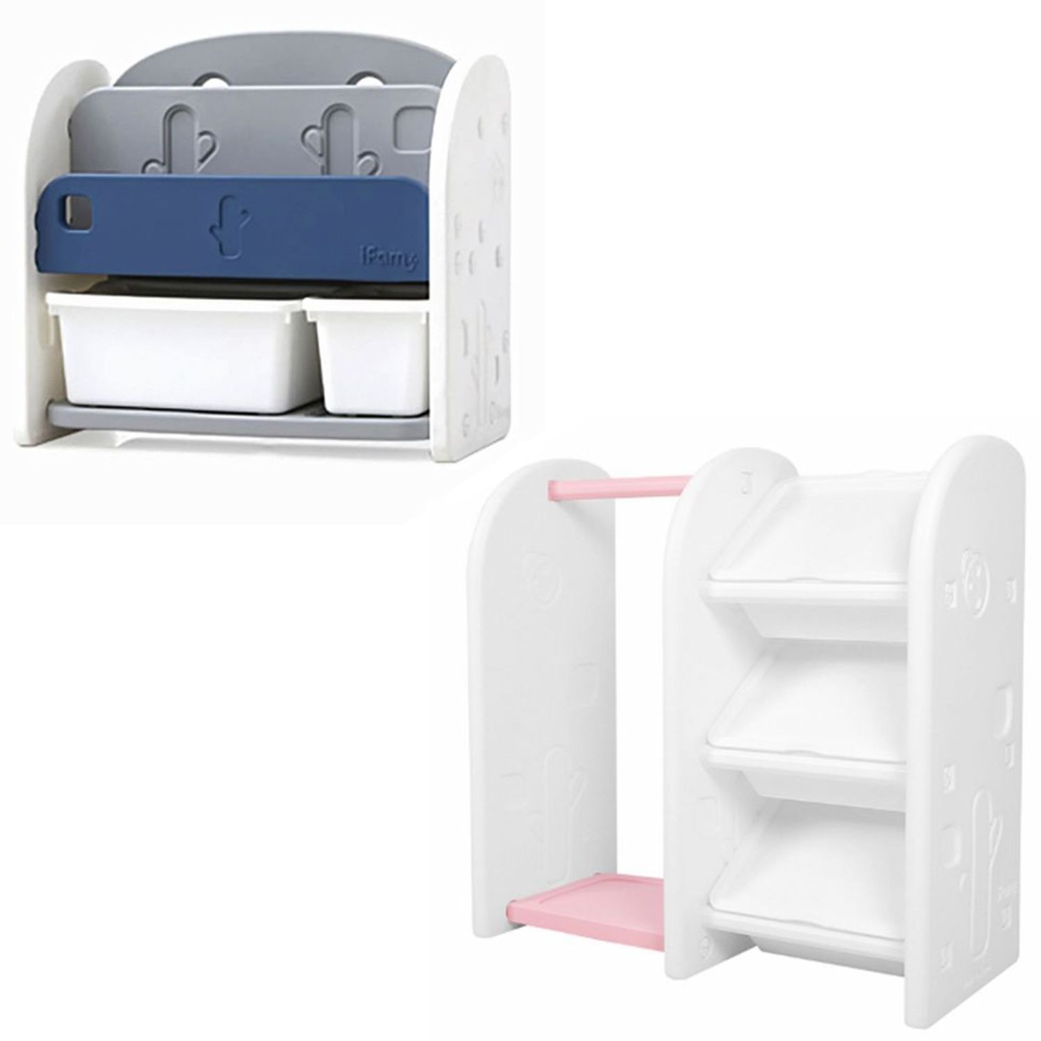 【韓國 ifam】夢幻兒童收納家具 書架收納組、多功能收納櫃