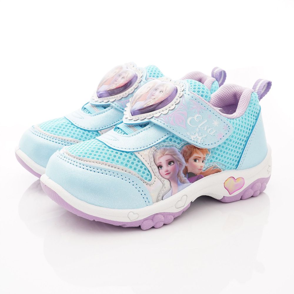 Disney 迪士尼 - 冰雪奇緣童鞋-冰雪LED電燈運動鞋款(中小童段)-藍