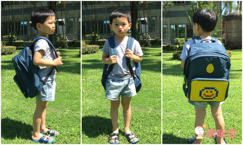 ♛Miss Jill x Evan哥 專屬團購♛ 法國 EGG mania 巧拼兒童背包