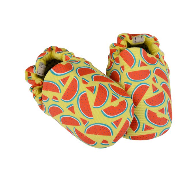 英國 POCO NIDO - 寶寶手工鞋 /學步鞋-西瓜切切切