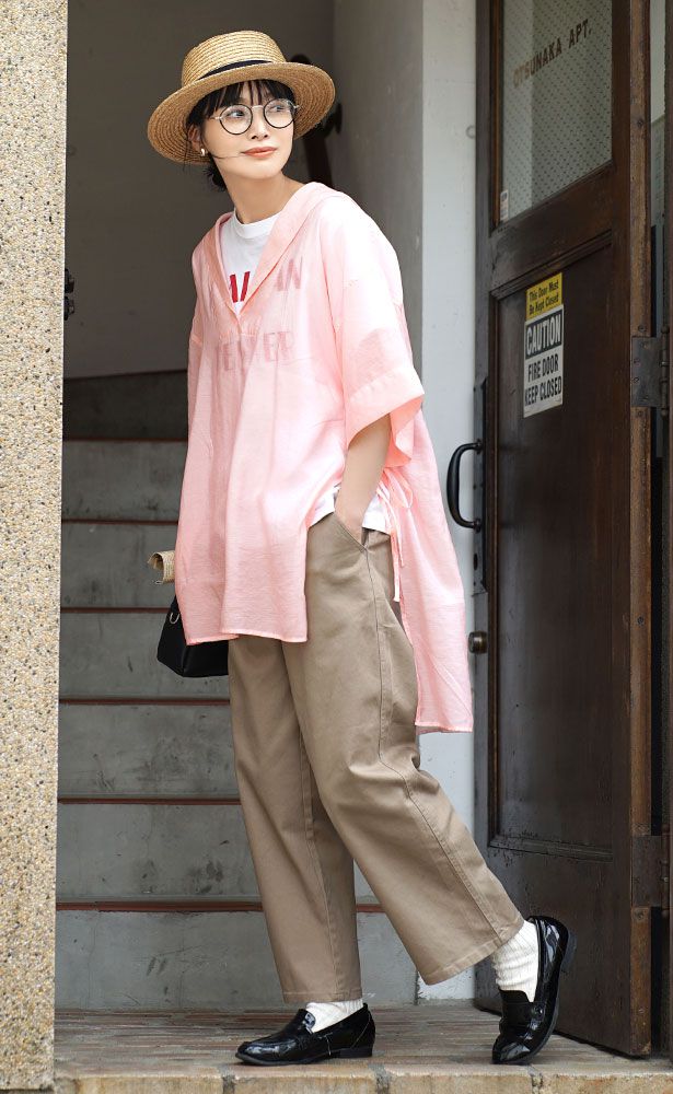 日本 zootie - 好好穿 百搭顯瘦直筒長褲-焦糖棕