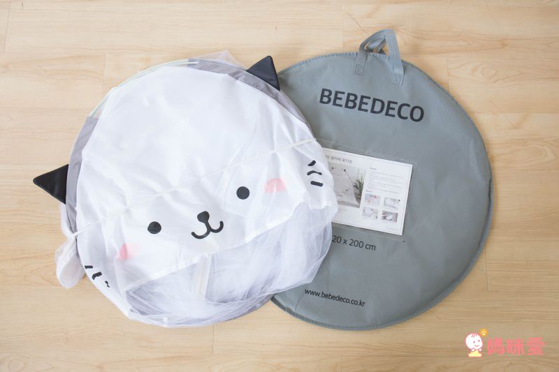 小雯媽咪專屬團購 ♔ 韓國 Bebe Deco 童趣秒開防蚊帳篷/蚊帳