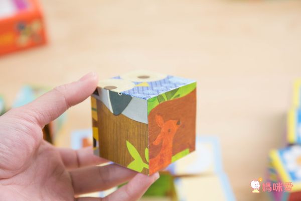 美國 mudpuppy - 方塊拼圖-小小動物-9塊