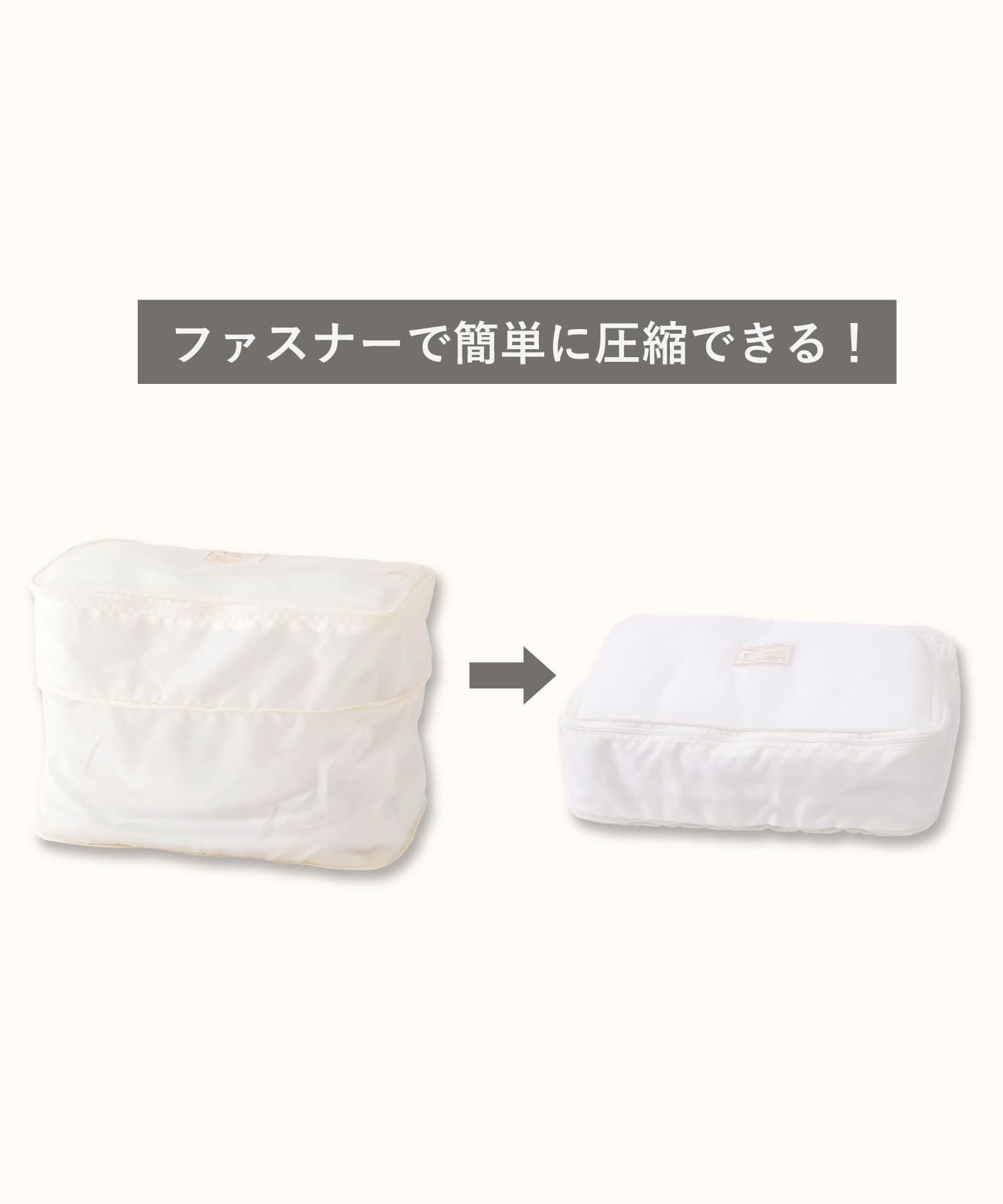 日本代購 - 網眼式衣物旅行收納袋-淺灰 (S(32x20x23cm))