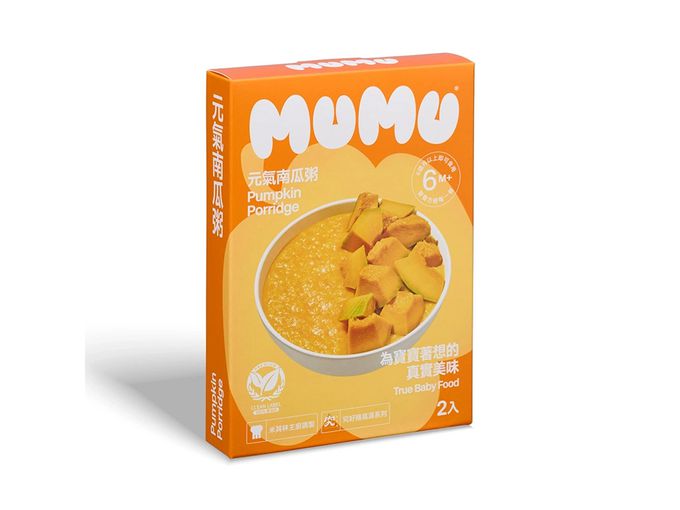 MUMU - 元氣南瓜粥150gx2包/盒