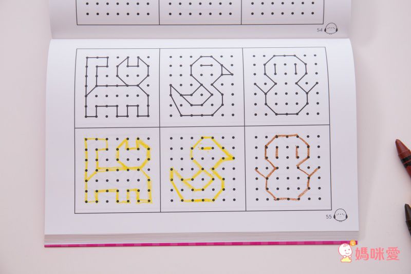 眼腦手協調 點連點圖形練習5x5-1日5分訓練反應力