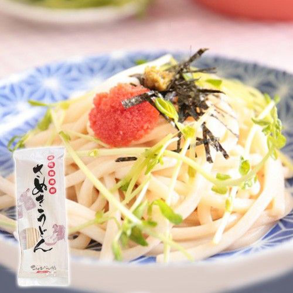 日本老舖こんぴらや - 讚岐手打半生烏龍麵_效期到2020.07.12-2-3人份/240g